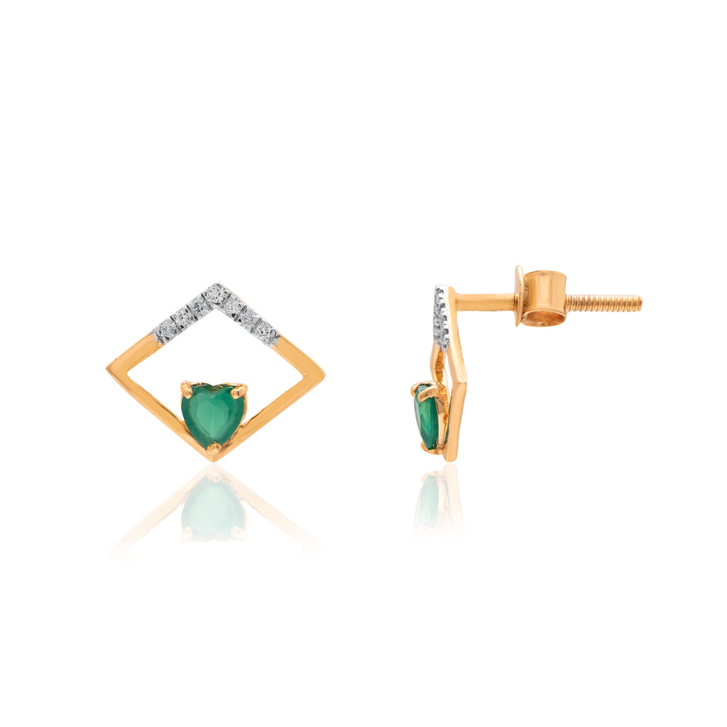 Elaris Gleam Diamond Earrings