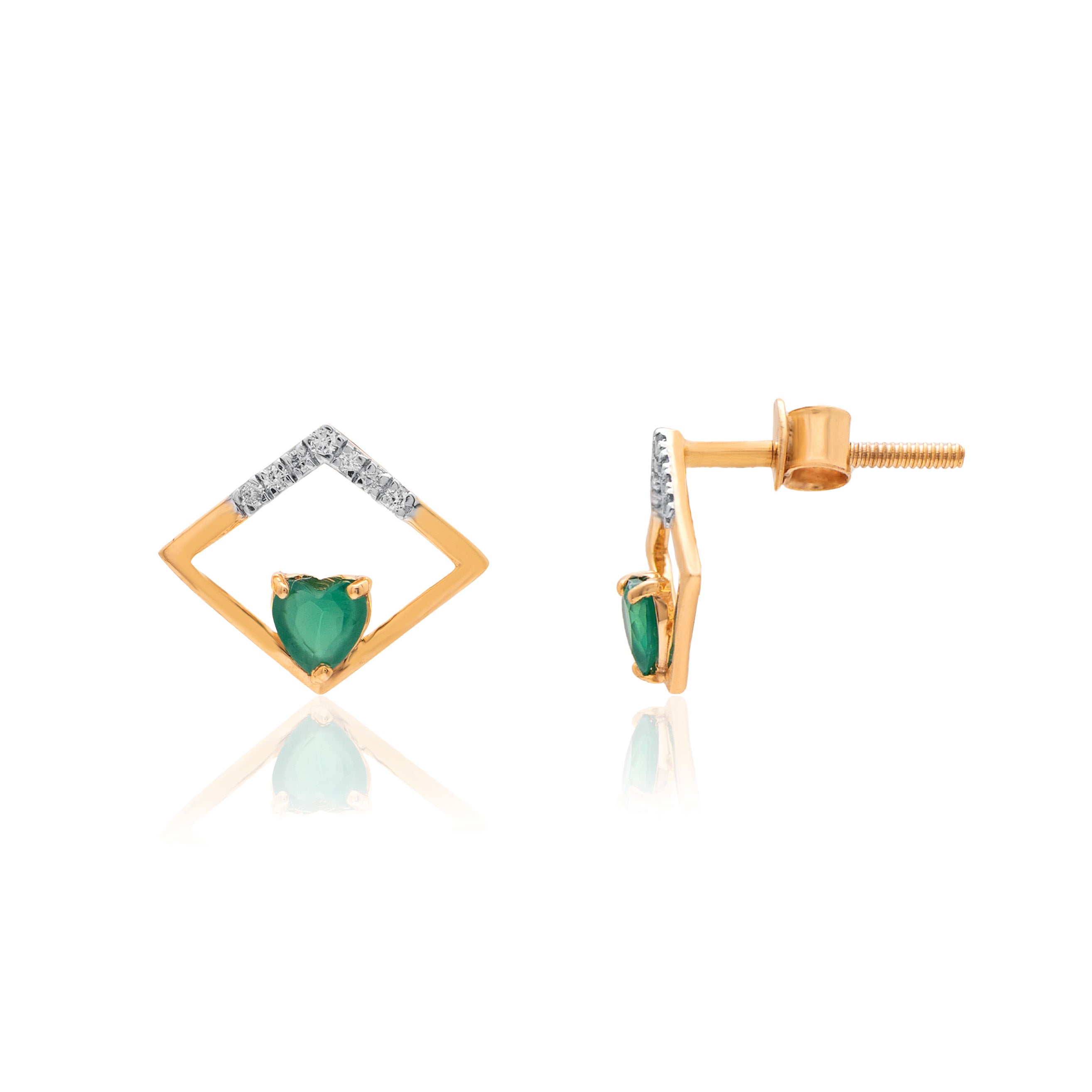 Elaris Gleam Diamond Earrings