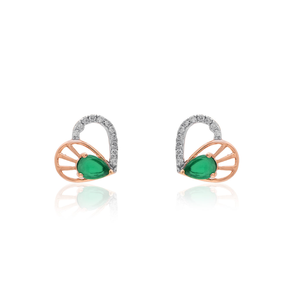 Orelia Gleam Diamond Earrings