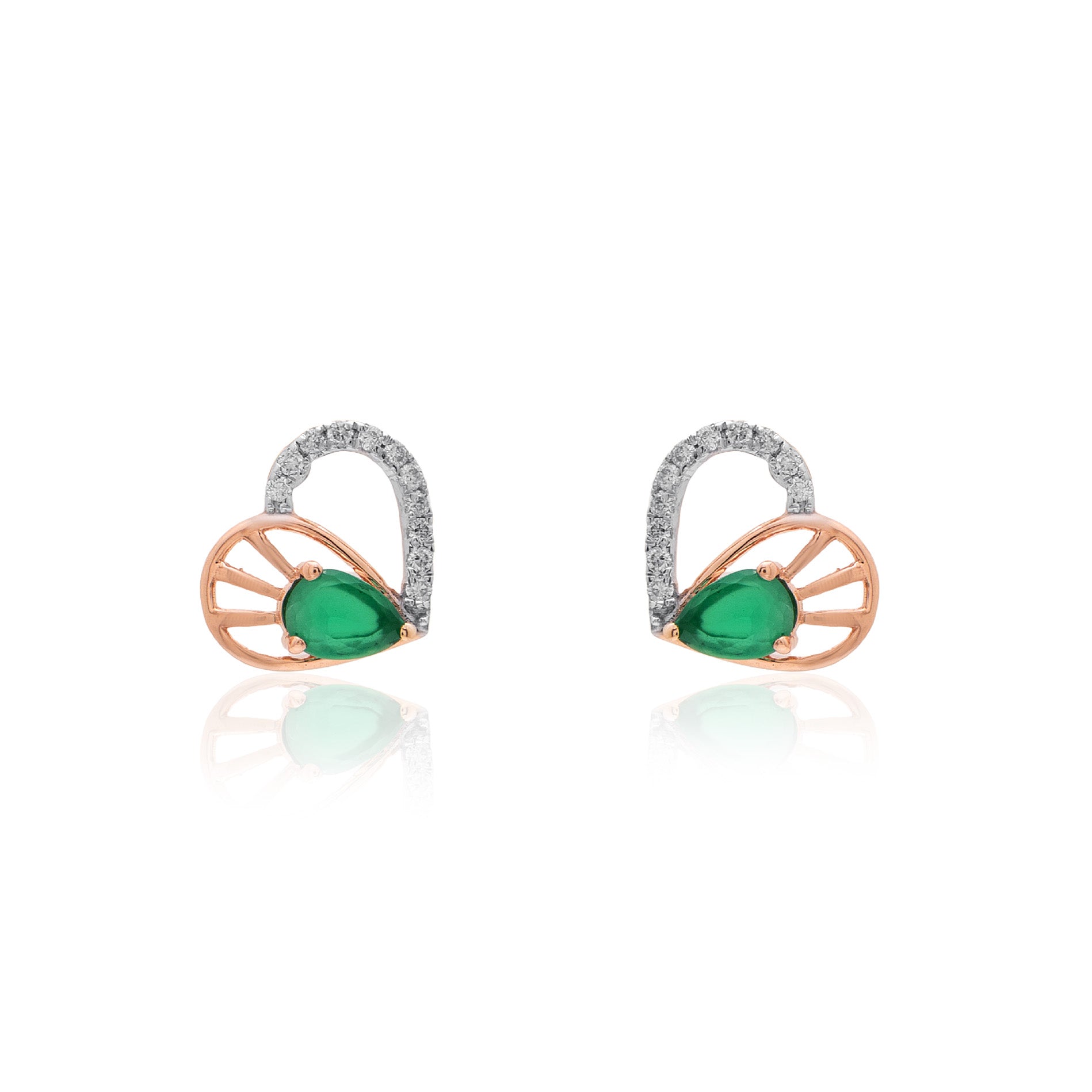 Orelia Gleam Diamond Earrings
