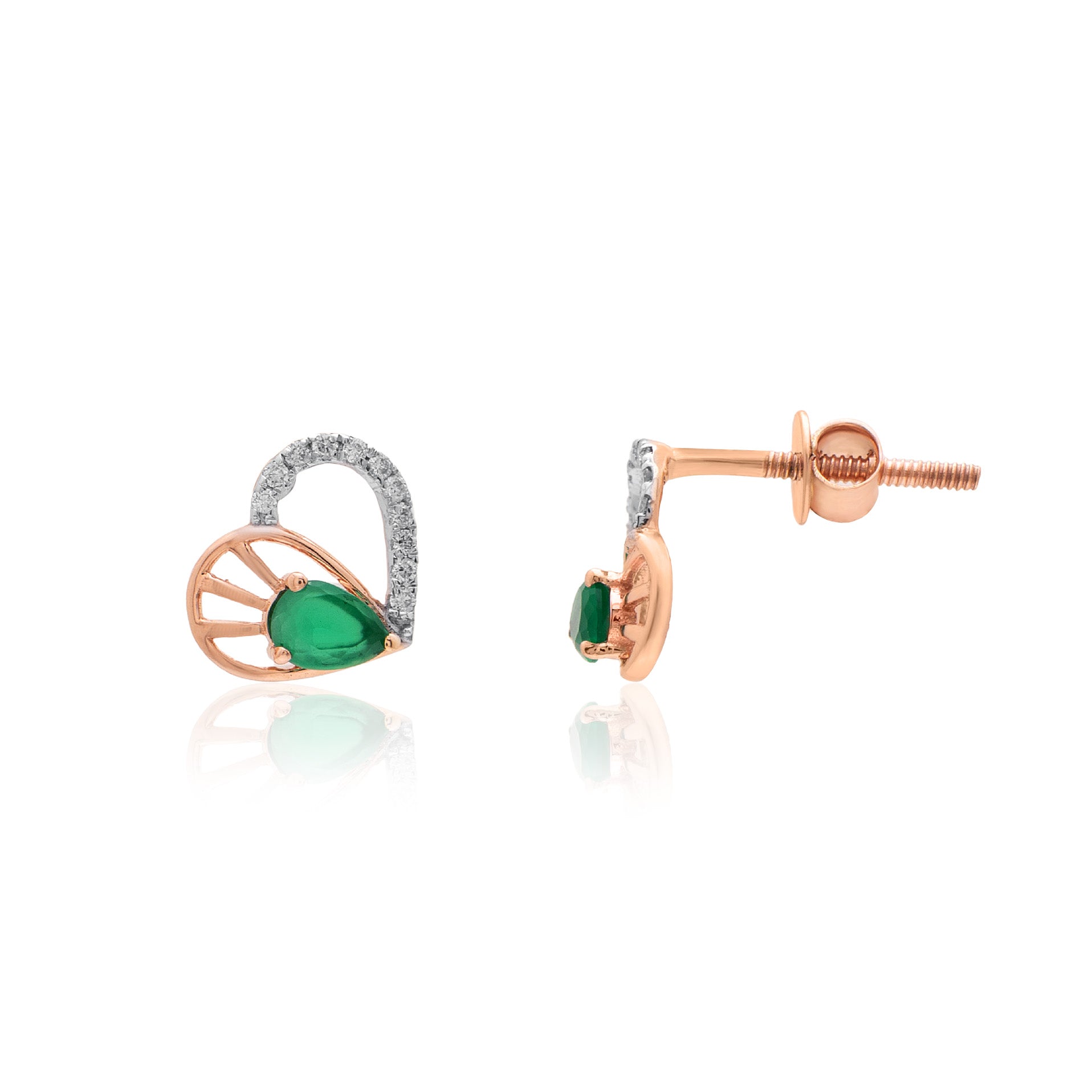 Orelia Gleam Diamond Earrings
