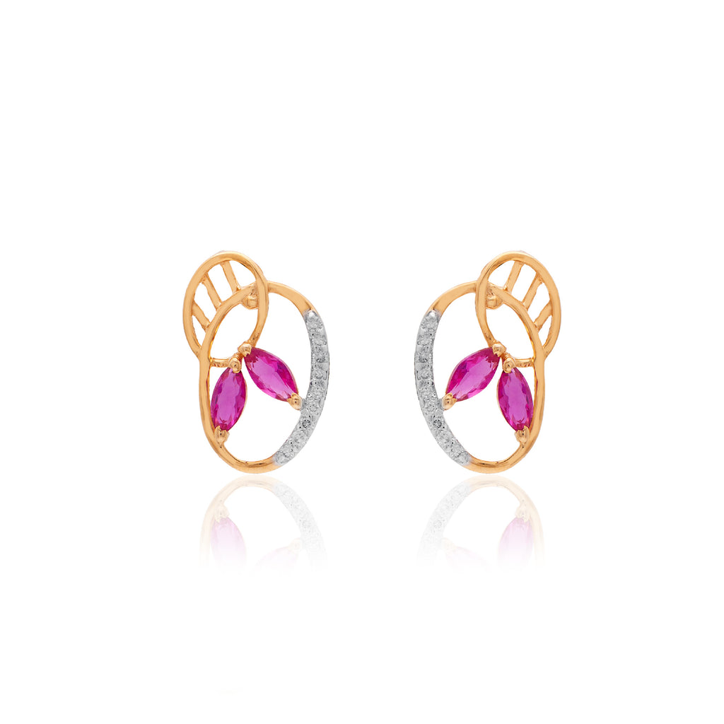 Nerina Gleam Diamond Earrings